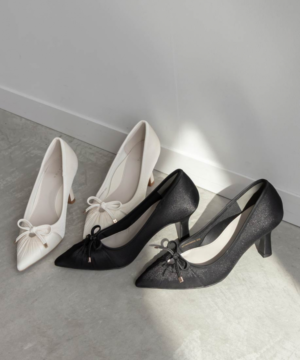 【新品】ダイアナ　シアーパンプス ダイアナ DIANA シアーメッシュパンプス （黒メッシュ） -靴
