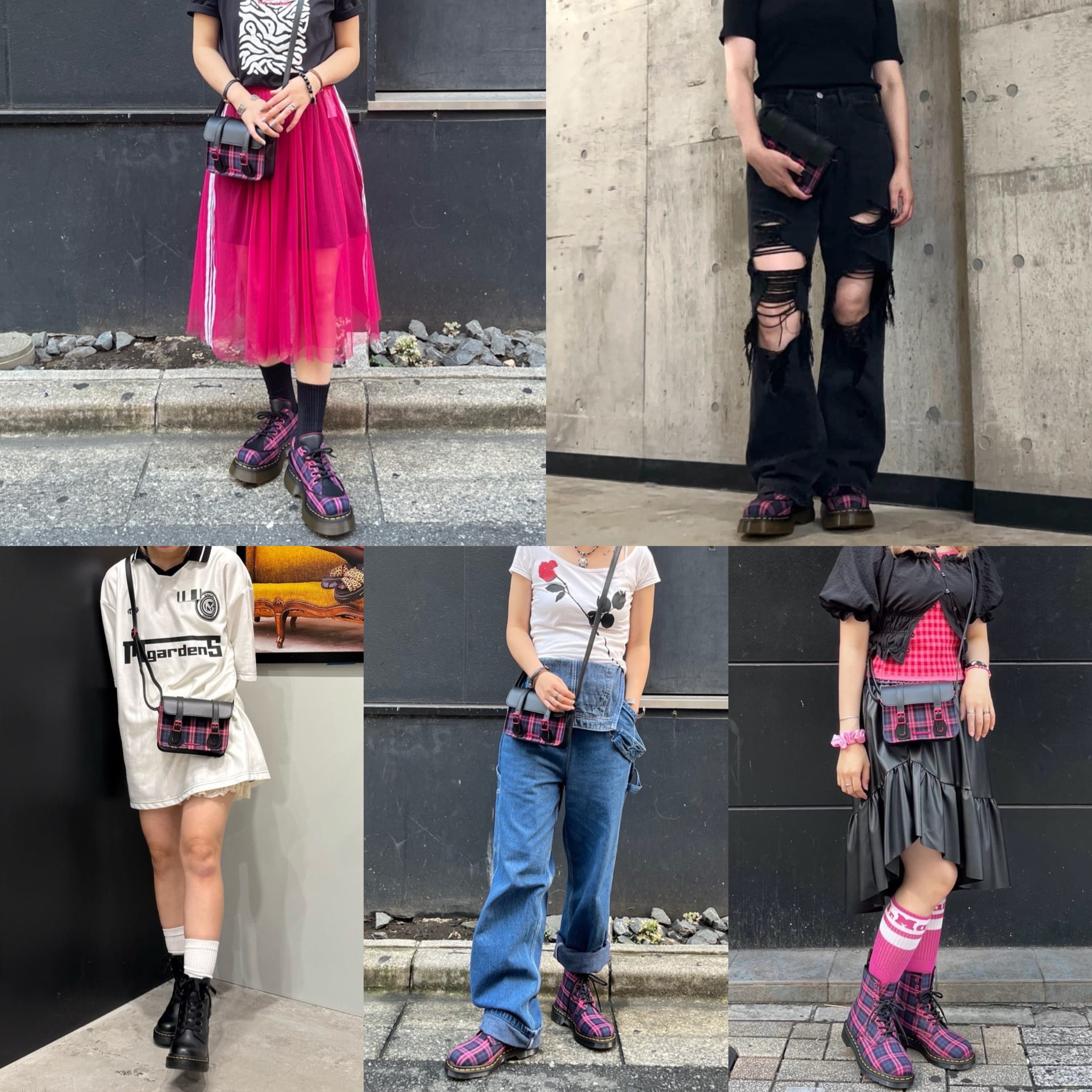🍒新作チェック柄バッグ🍒 │ドクターマーチン │ ショップ
