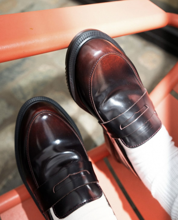 ドクターマーチン　ローファー Dr Martens☆1461 QUAD SQUARED☆3ホール☆厚底 (Dr.Martens