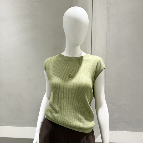 ニット セーター 「Oggi8月号掲載」シアーリブニット レディース NATURAL BEAUTY BASIC ニット セーター 「Oggi8月号掲載」シアー